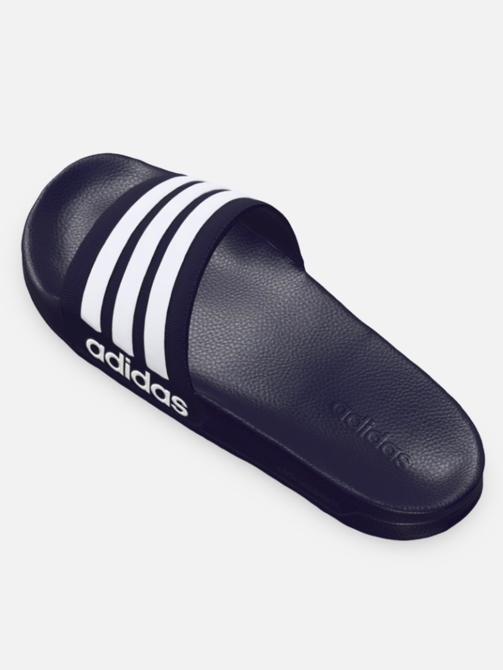 Adidas Adilette Shower Slides Legend Ink Navy White Stripe Men 4 Women 5 NWT